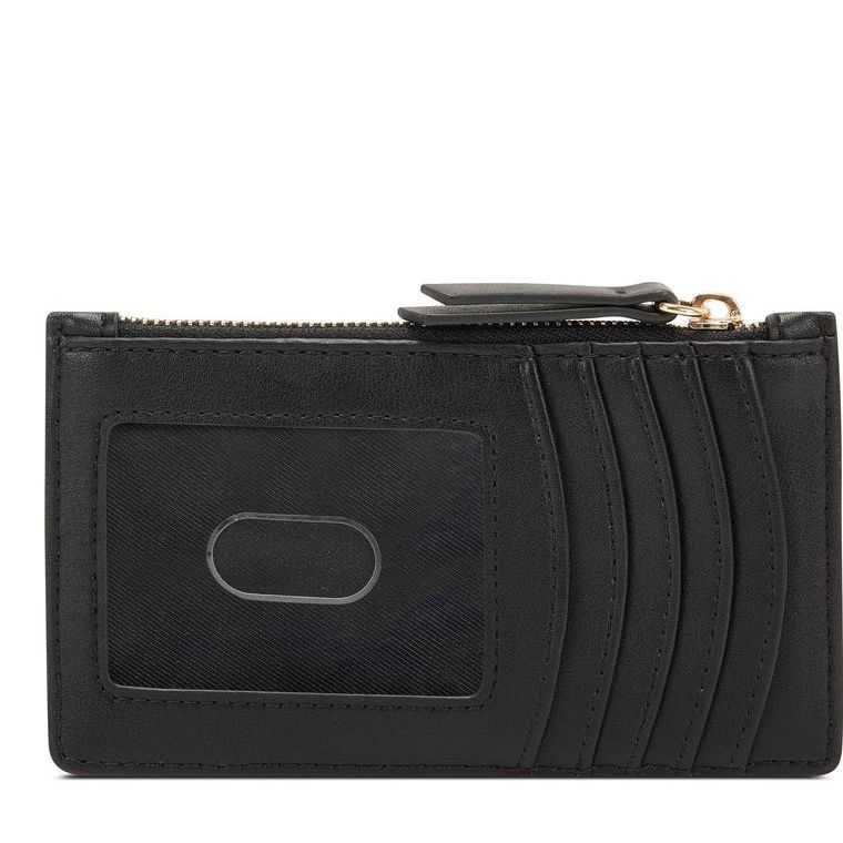 Nine West Lawson Coin Card Case Negras | 3681-MAJRS