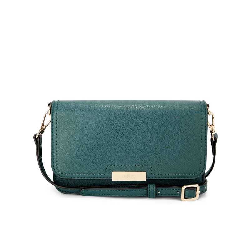 Nine West Lawson Wallet On A String Verde | 1682-WUHSP