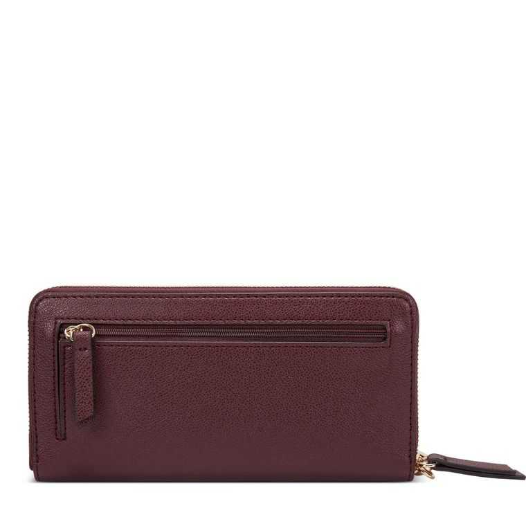 Nine West Lawson Zip Arnd Wrstlt Wallet Burdeos | 6241-SNUVA