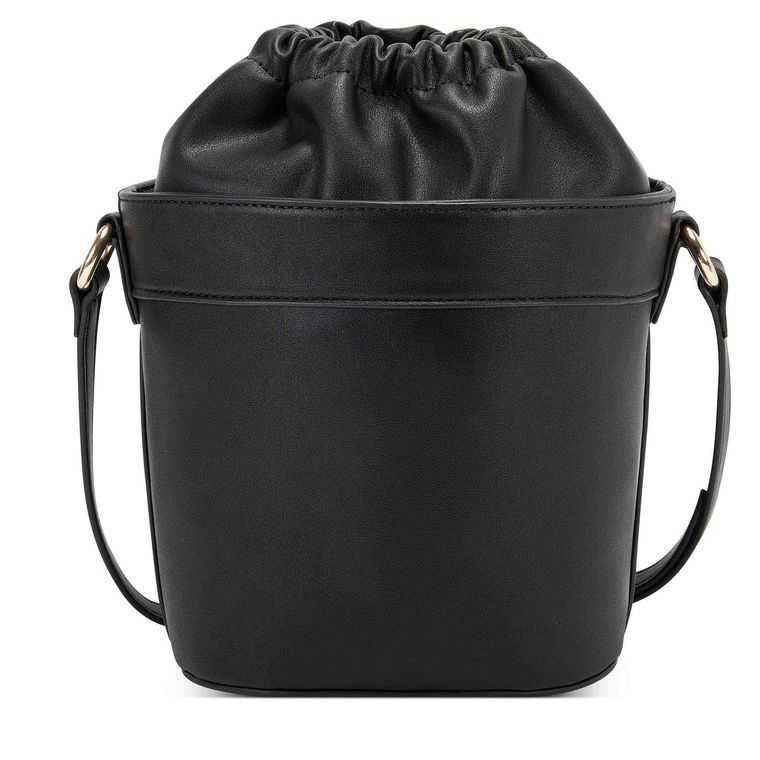 Nine West Laylin Drawstring Bucket Negras | 3571-SQAZR