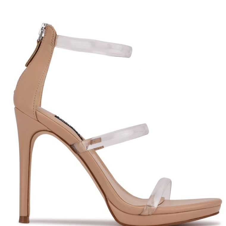 Nine West Leah Tacón Rosas | 7286-ZCFIM