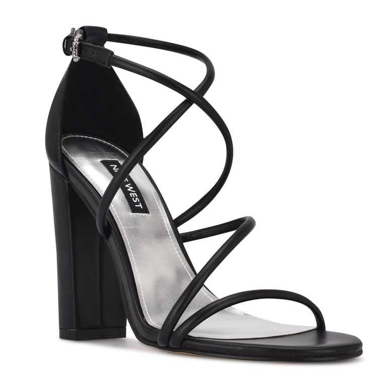 Nine West Maer Sandals Negras | 3417-XWLRN