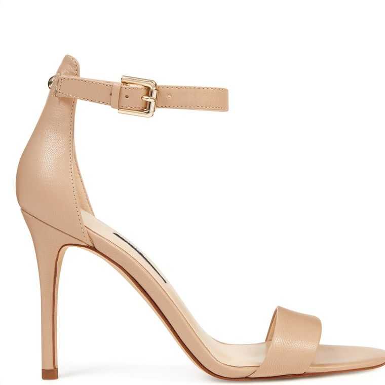 Nine West Mana Ankle Correa Sandals Beige | 6829-OAHGT