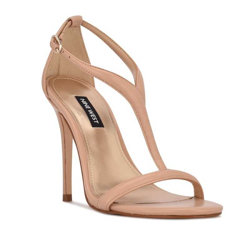 Nine West Melike Vestido Sandals Rosas | 2631-CXANH