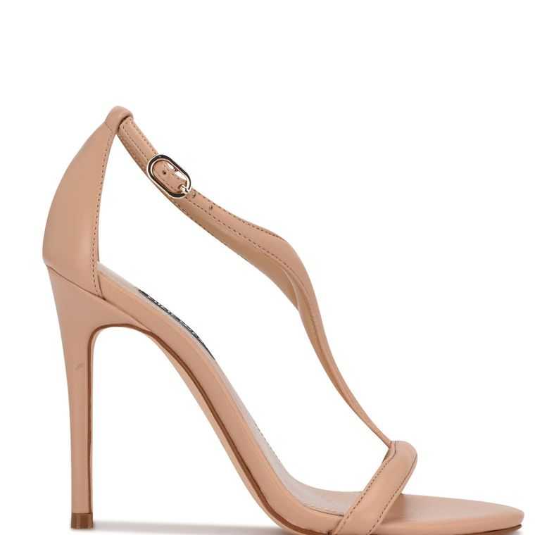 Nine West Melike Vestido Sandals Rosas | 2631-CXANH