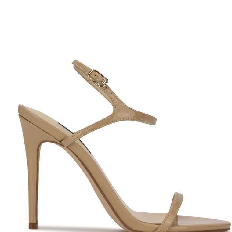 Nine West Miami Ankle Correa Sandals Beige Claro | 6347-NXLGU