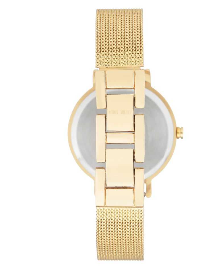 Nine West Minimalist Mesh Bracelet Doradas | 5129-ENYAW