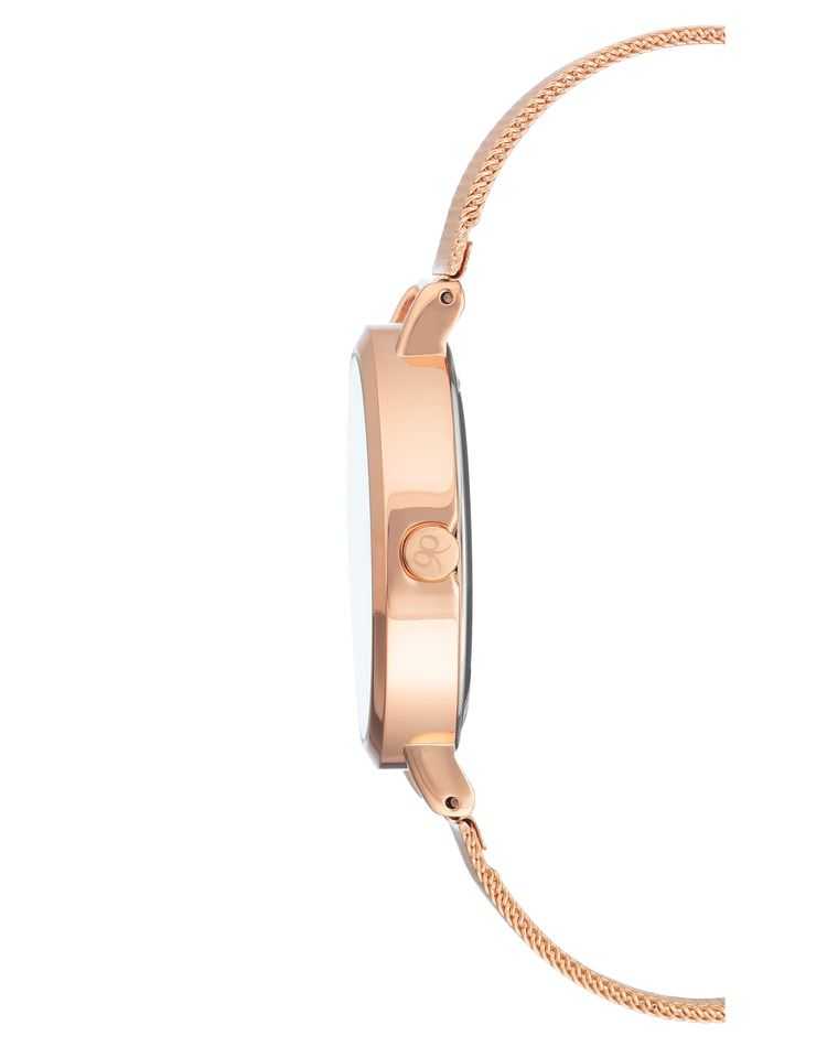 Nine West Minimalist Mesh Bracelet Rosas Doradas | 6714-TAFNR