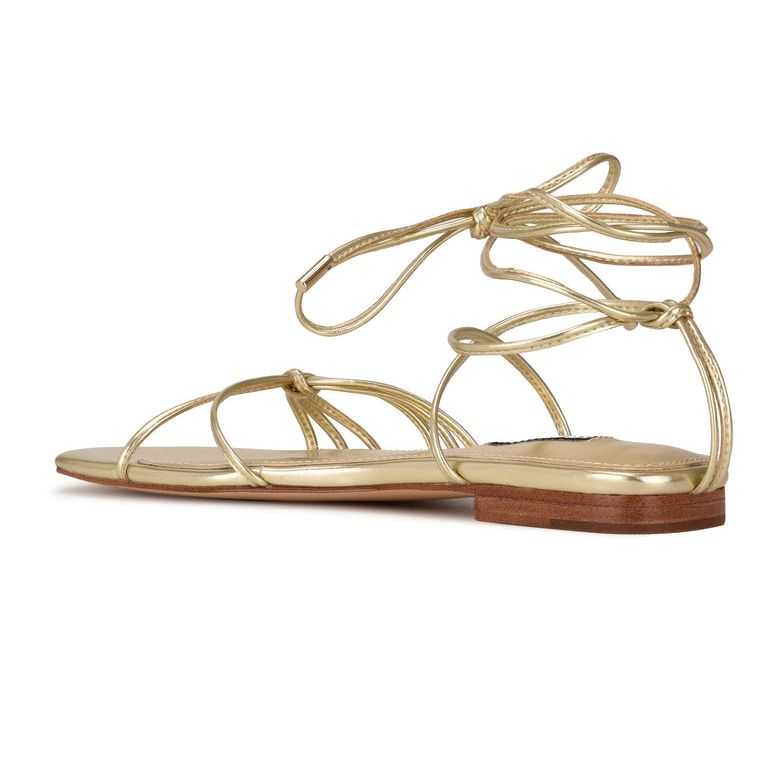 Nine West Minus Ankle Wrap Planos | 5237-DJIWH