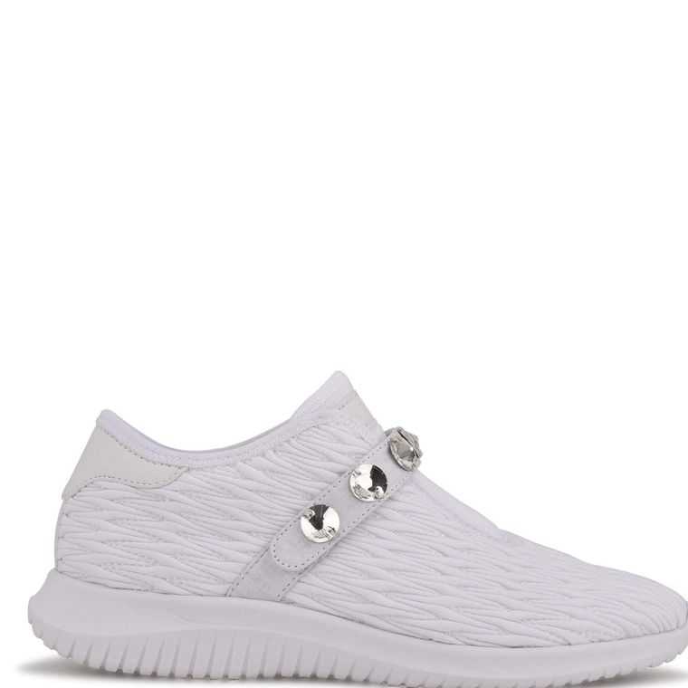 Nine West Mygurl Slip On Sneakers Blancas | 0847-ZKQWB