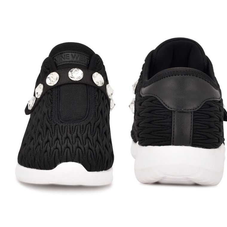 Nine West Mygurl Slip On Sneakers Negras | 6893-FBDMN