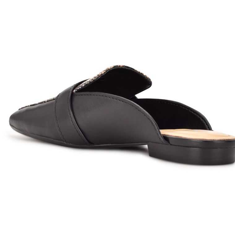 Nine West Neat 9x9 Loafer Mules | 5431-KGXVN