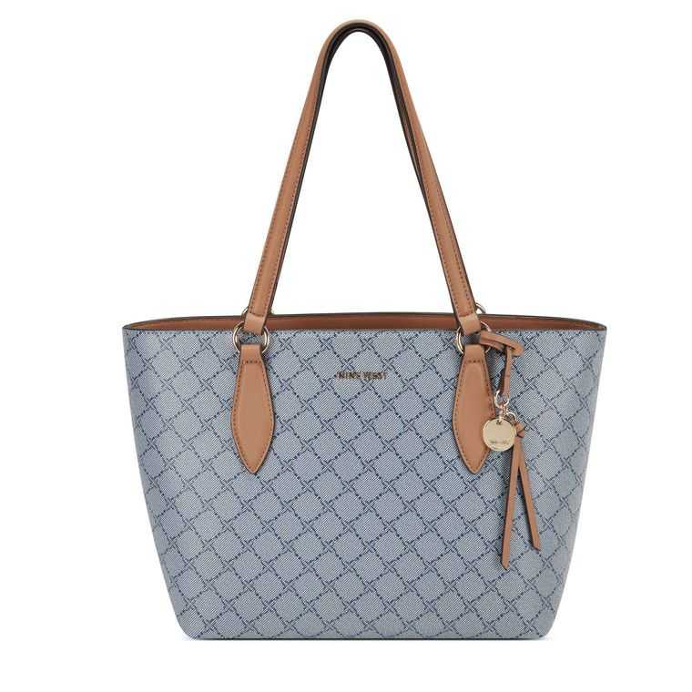 Nine West Paisley Small Tote Marrones | 0597-HXEBT