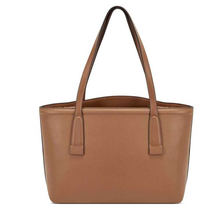 Nine West Pella Small Elite Tote Marrones | 1825-SKNPG