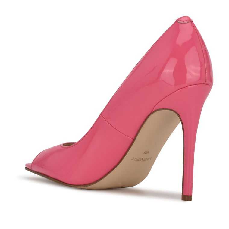 Nine West Prizz Open Puntera Pumps Rosas | 5108-LHYVP