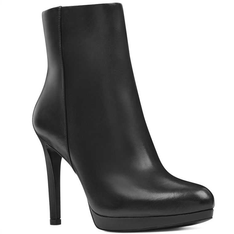 Nine West Quanette Plataforma Negras | 4079-ZQFCH