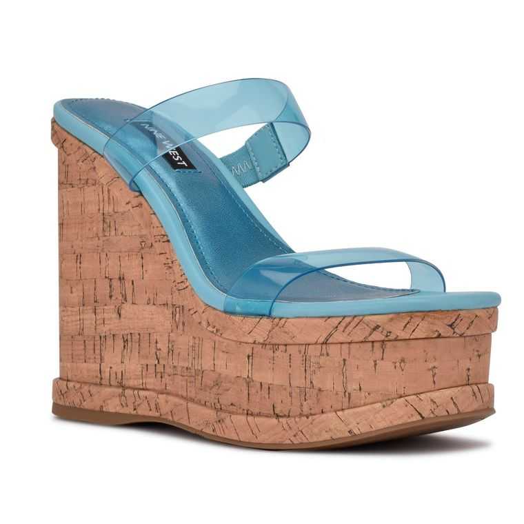 Nine West Rapps Plataforma Wedge | 3087-MCGDI