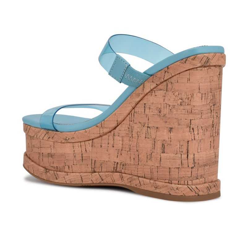 Nine West Rapps Plataforma Wedge | 3087-MCGDI