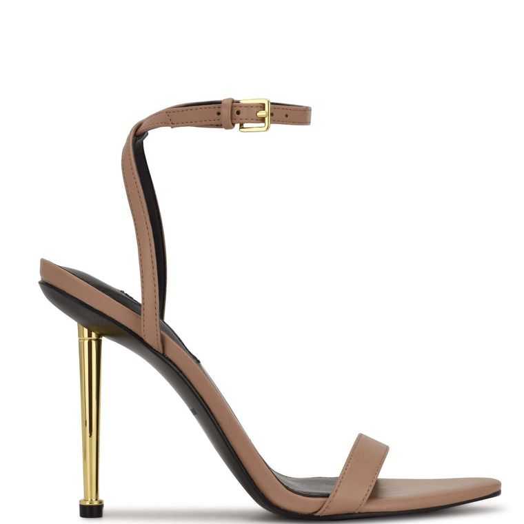 Nine West Reina Ankle Correa Sandals | 7086-JQWNV