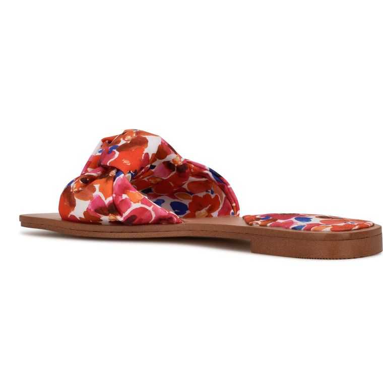 Nine West Rosey Chanclas Sandals Rosas | 6504-NGZEM