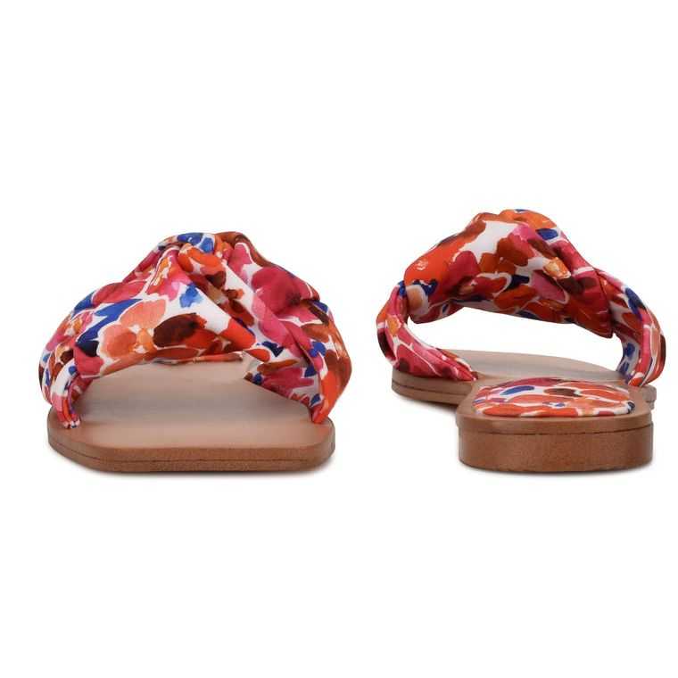 Nine West Rosey Chanclas Sandals Rosas | 6504-NGZEM