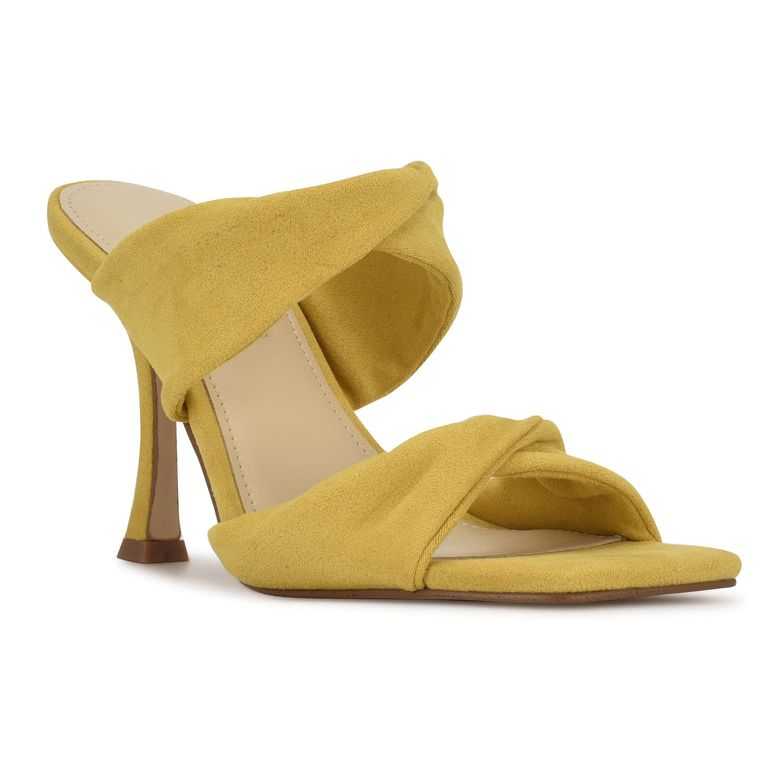 Nine West Seeya Chanclas Sandals Amarillo | 2418-ZNRIU