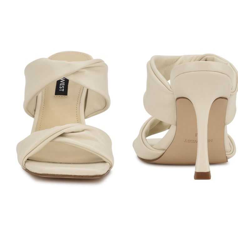 Nine West Seeya Chanclas Sandals Creme | 5087-BUEOS