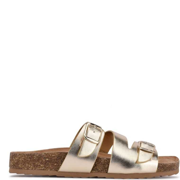 Nine West Sommie Planos Chanclas | 5176-IUPXH