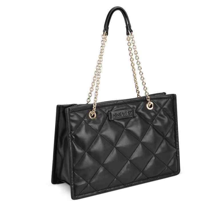 Nine West Sophie Tote Negras | 5748-BMIJX