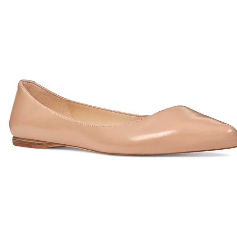 Nine West Speakup Almond Puntera Beige | 6549-LCXEA