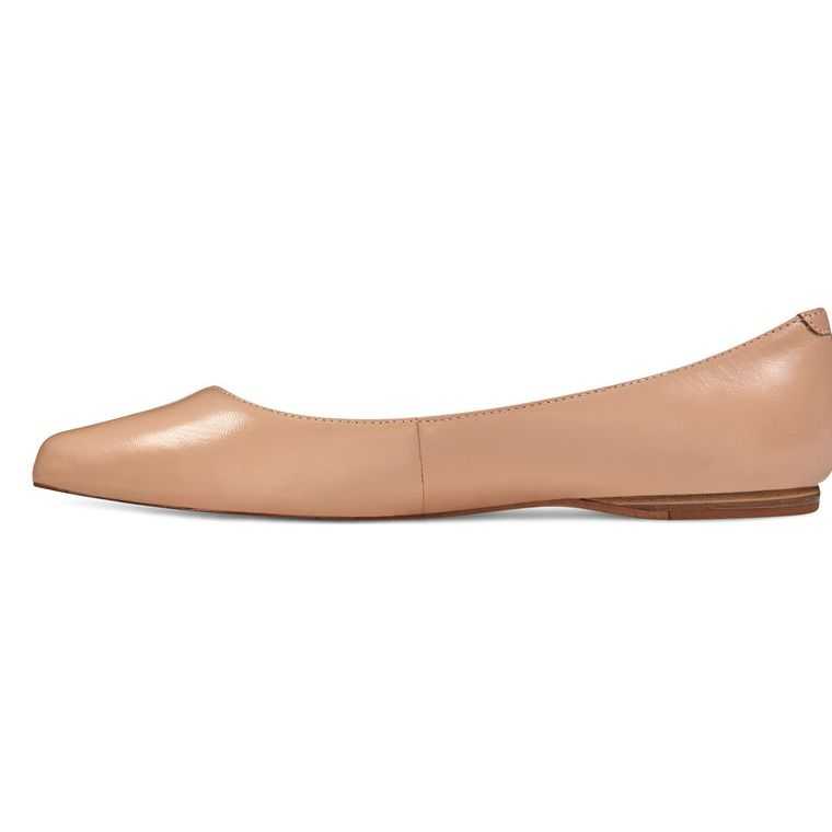 Nine West Speakup Almond Puntera Beige | 6549-LCXEA