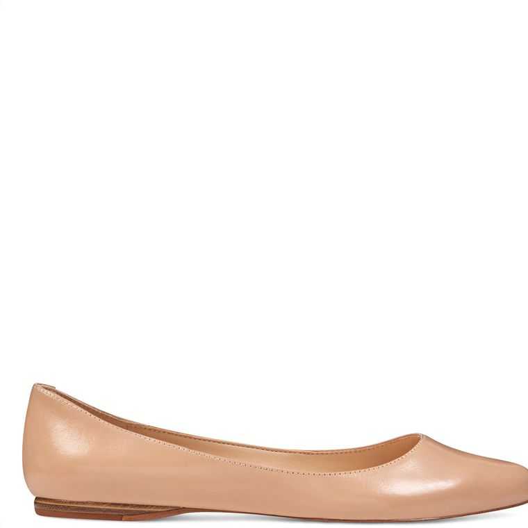 Nine West Speakup Almond Puntera Beige | 6549-LCXEA