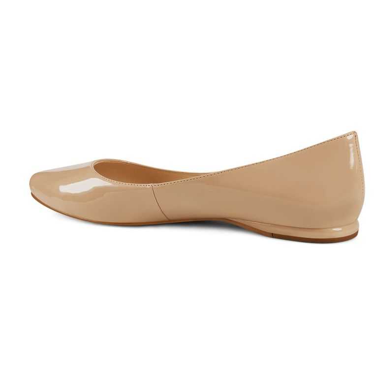 Nine West Speakup Almond Puntera Beige Claro | 4180-KJGXN