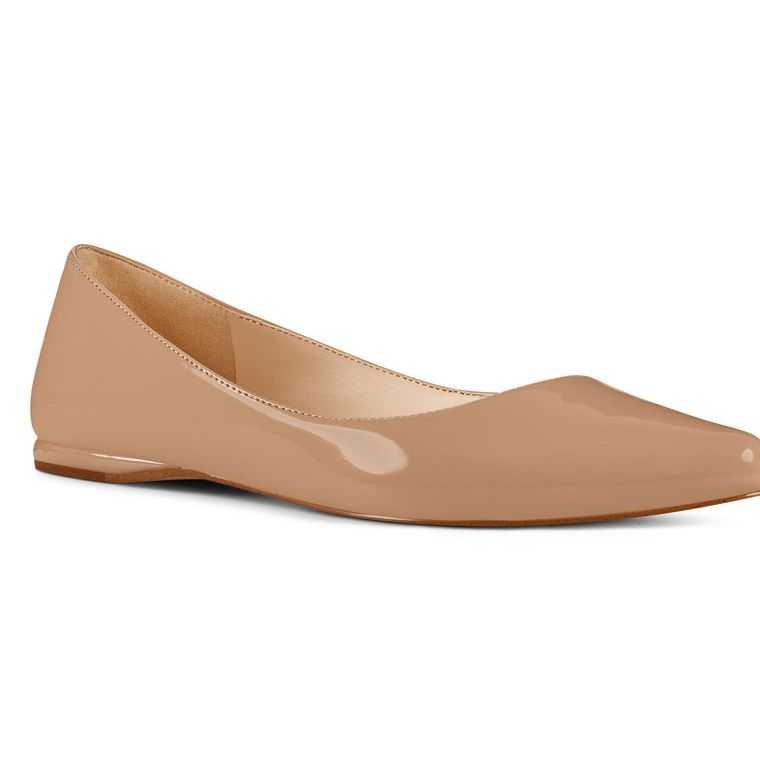 Nine West Speakup Almond Puntera Gris Marrones | 3810-ANOWM