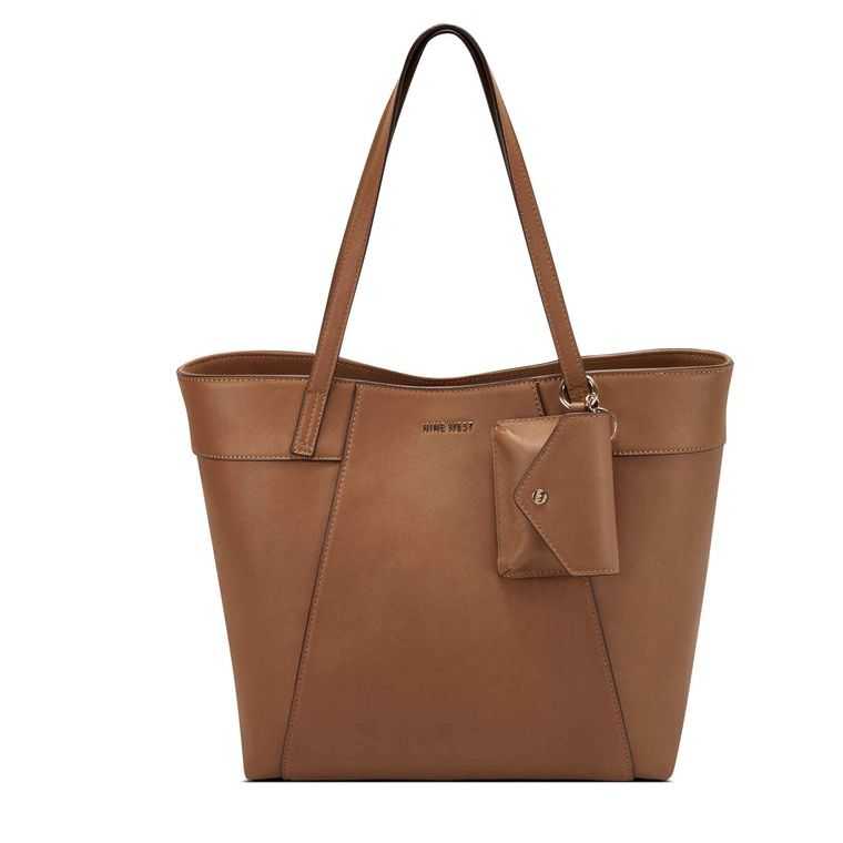 Nine West Sunnyside Jet Set Tote Marrones | 0135-GMNFO