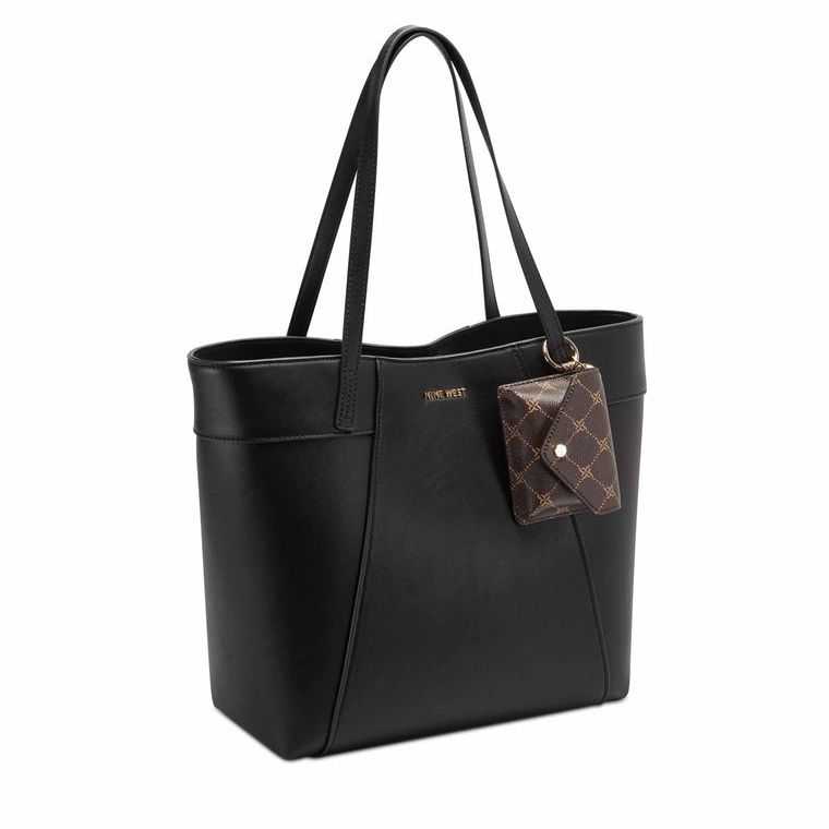 Nine West Sunnyside Jet Set Tote Negras | 6372-WIDEV