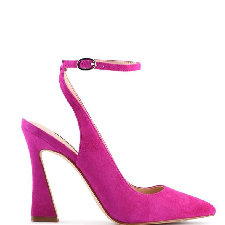 Nine West Tabita Ankle Correa Vestido Pumps Rosas | 3951-XIJVW