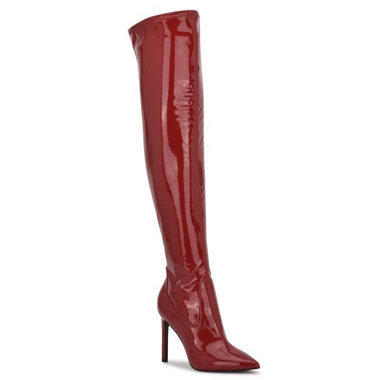 Nine West Tacy Over The Knee Rojas | 6581-BDIFV