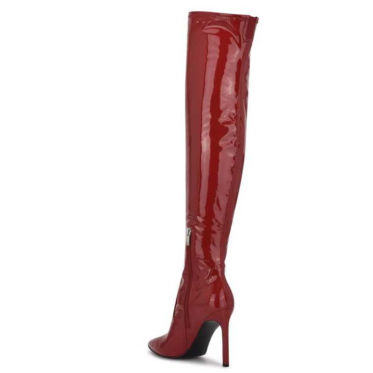 Nine West Tacy Over The Knee Rojas | 6581-BDIFV