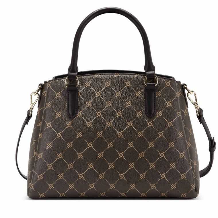 Nine West Tansy Jet Set Satchel Marrones | 1586-LRPAU