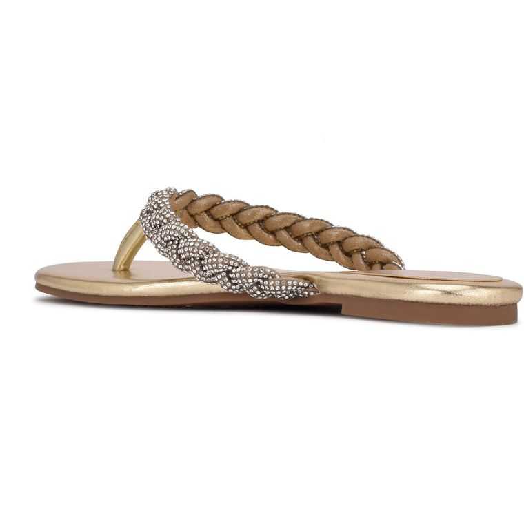 Nine West Tinee Chanclas Sandals | 5942-QGOED