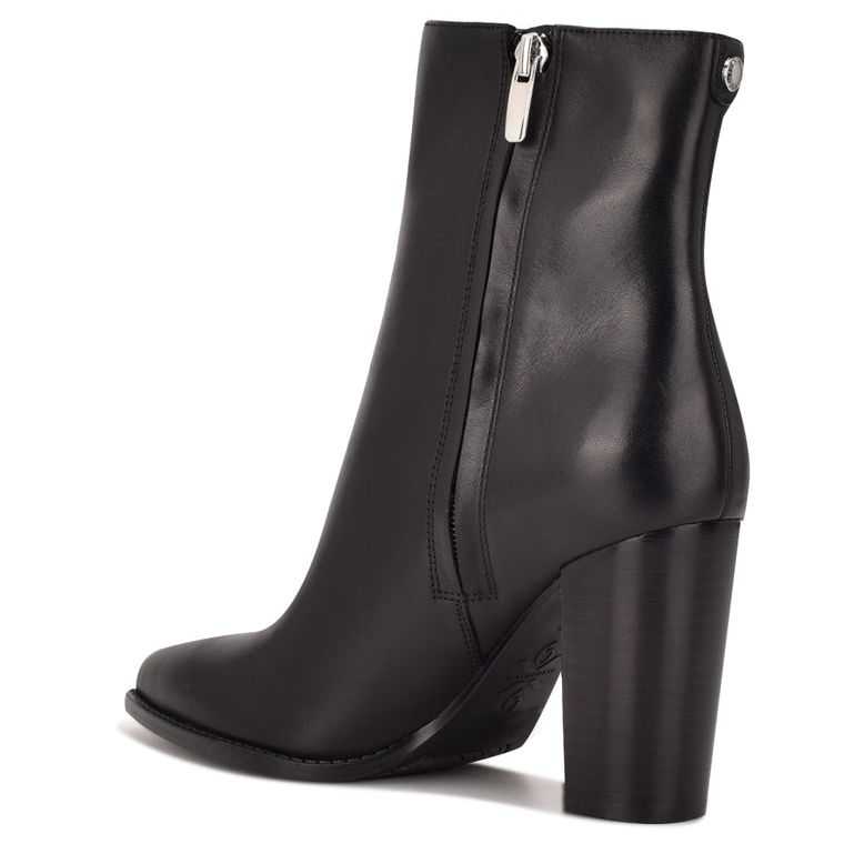 Nine West Tryme 9x9 Booties Negras | 6571-BAOGJ