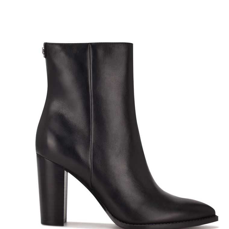 Nine West Tryme 9x9 Booties Negras | 6571-BAOGJ