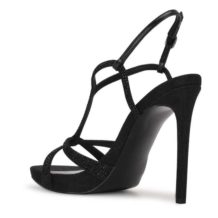 Nine West Ulliy Vestido Sandals Negras | 4503-INWPV