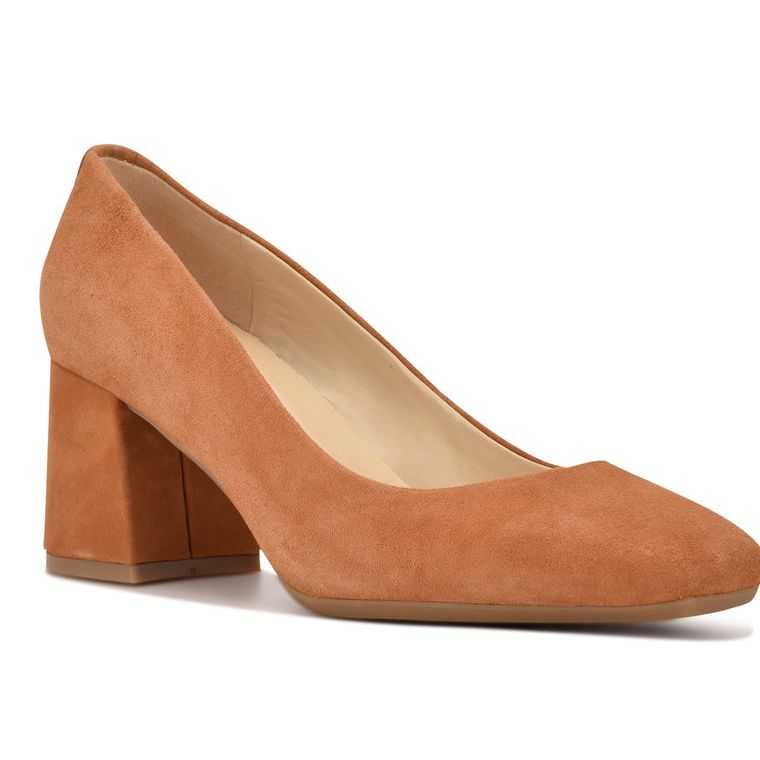 Nine West Vibe 9x9 Block Pumps | 3905-XNZIB