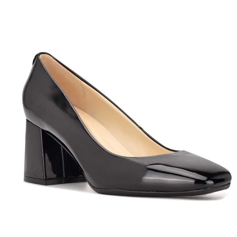 Nine West Vibe 9x9 Block Pumps Negras | 3946-IJRMD