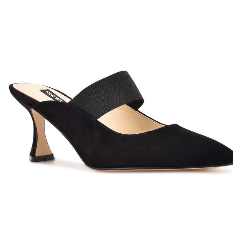 Nine West Watchit Pointy Puntera Mules | 2093-HYPZT