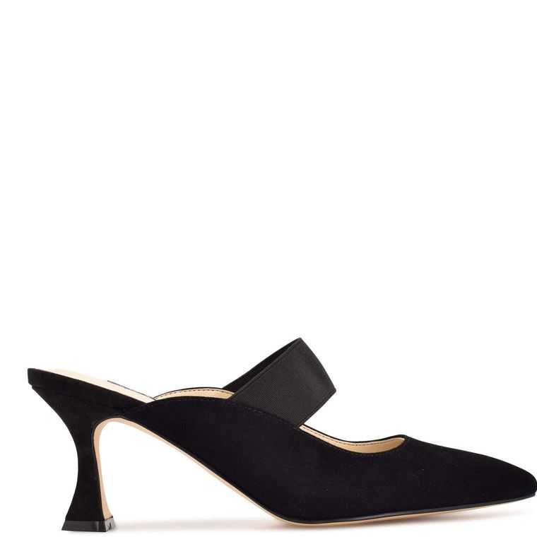 Nine West Watchit Pointy Puntera Mules | 2093-HYPZT