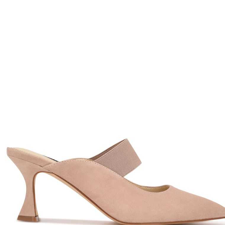 Nine West Watchit Pointy Puntera Mules | 3471-GSPRA