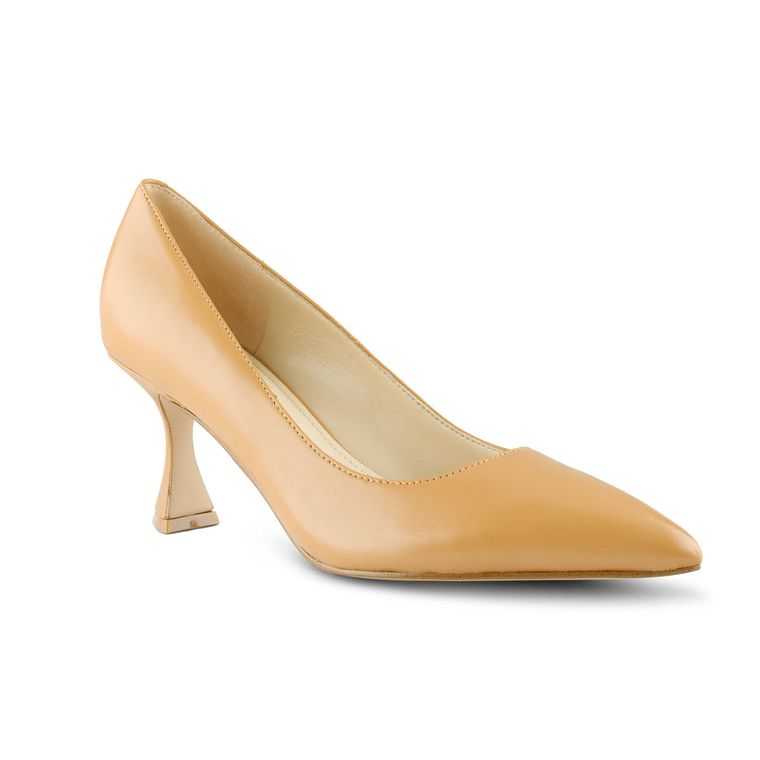 Nine West Workin Pointy Puntera Pumps Beige | 3504-UIVOF